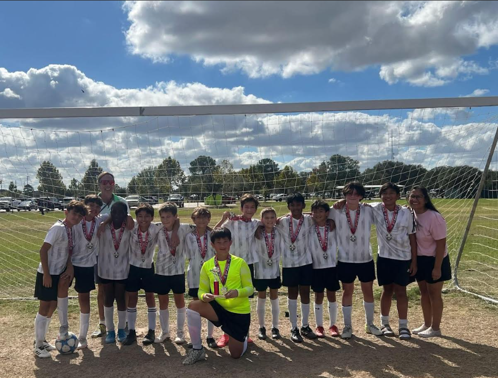 ISA team celebrating with medals